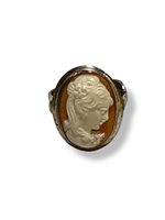 Ringe Mandile 1922 Dame Cammei  in Silber Conchiglia 2MANC09